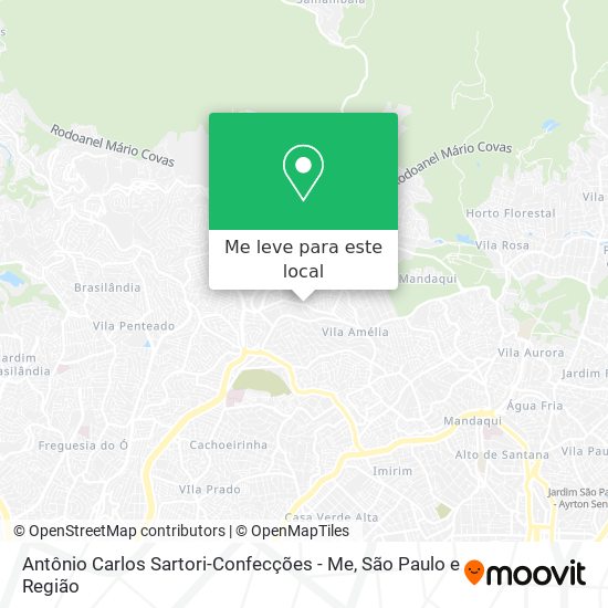 Antônio Carlos Sartori-Confecções - Me mapa