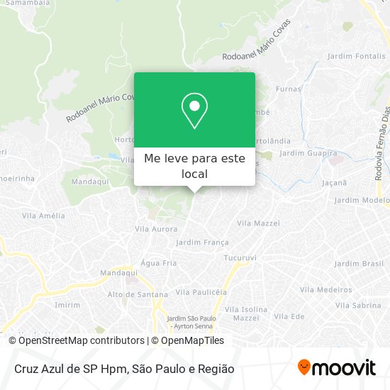 Cruz Azul de SP Hpm mapa