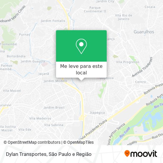 Dylan Transportes mapa