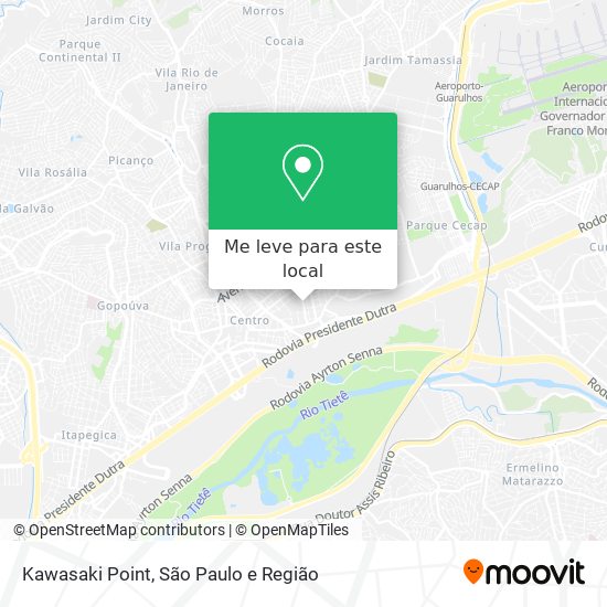 Kawasaki Point mapa