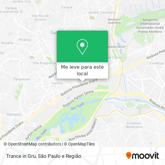 Trance in Gru mapa
