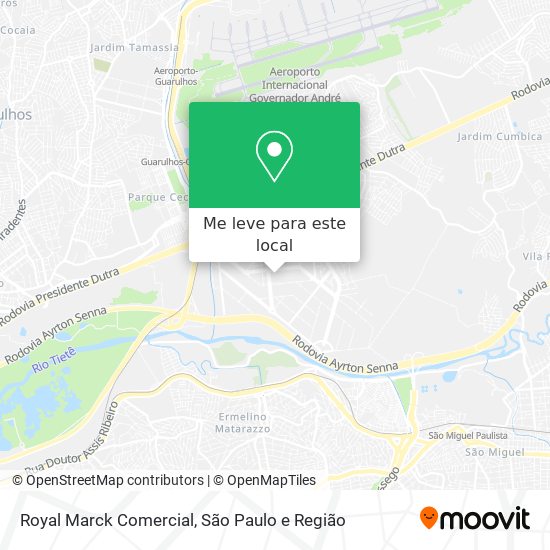 Royal Marck Comercial mapa