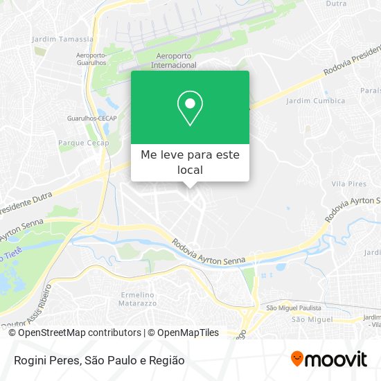 Rogini Peres mapa