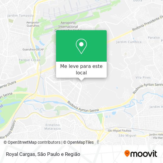 Royal Cargas mapa