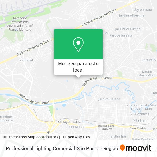 Professional Lighting Comercial mapa