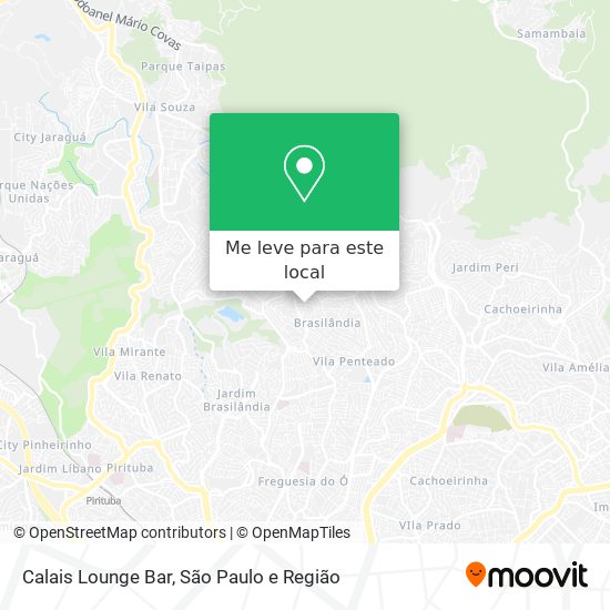 Calais Lounge Bar mapa