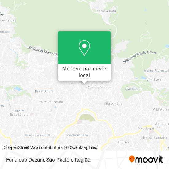 Fundicao Dezani mapa
