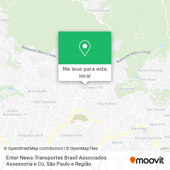 Enter News-Transportes Brasil Associados Assessoria e Co mapa