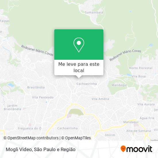 Mogli Video mapa