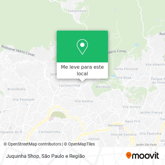 Juquinha Shop mapa