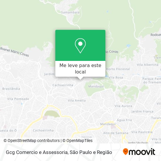 Gcg Comercio e Assessoria mapa