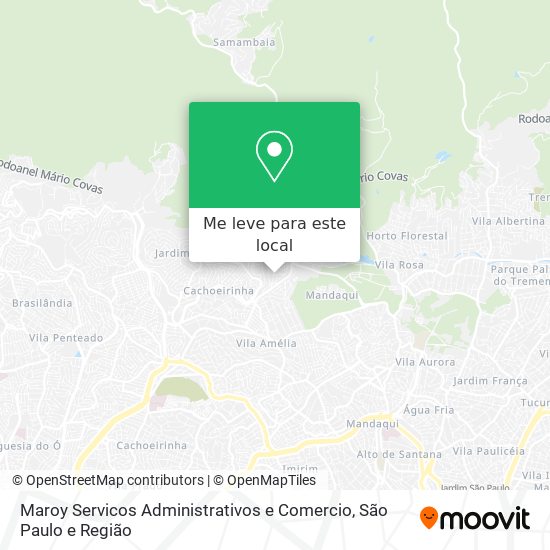 Maroy Servicos Administrativos e Comercio mapa