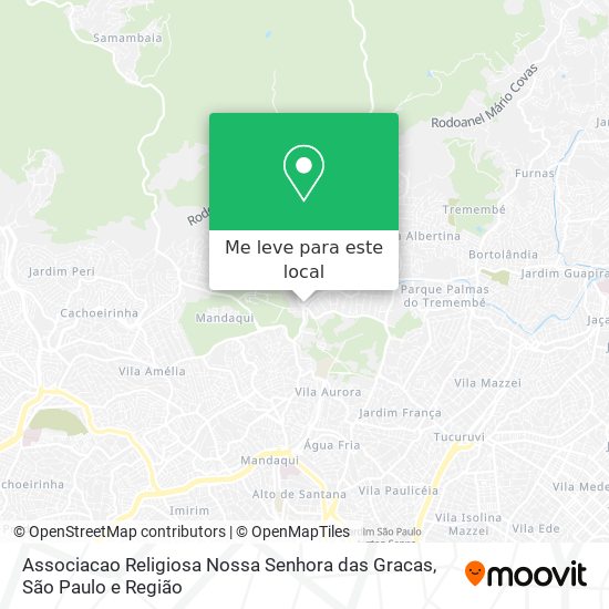 Associacao Religiosa Nossa Senhora das Gracas mapa