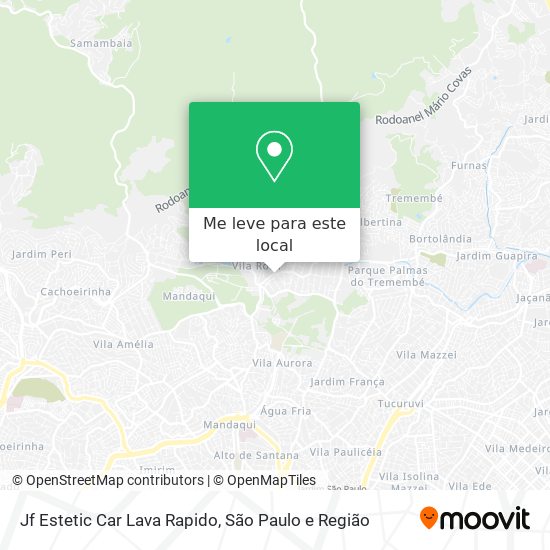 Jf Estetic Car Lava Rapido mapa