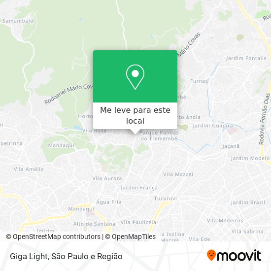 Giga Light mapa