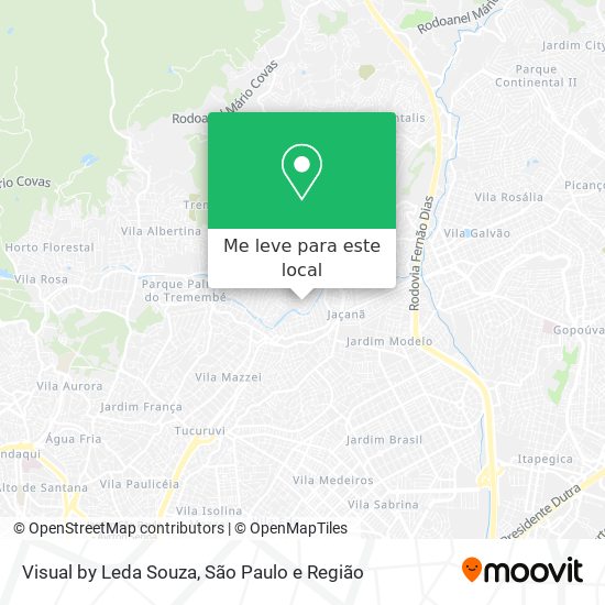 Visual by Leda Souza mapa