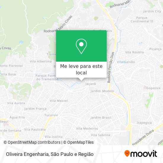 Oliveira Engenharia mapa