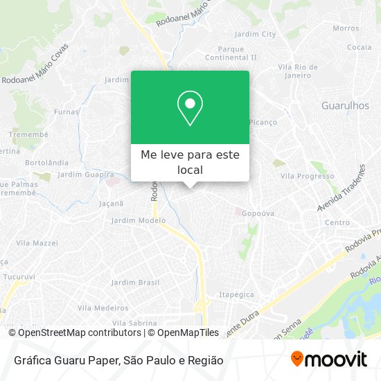 Gráfica Guaru Paper mapa