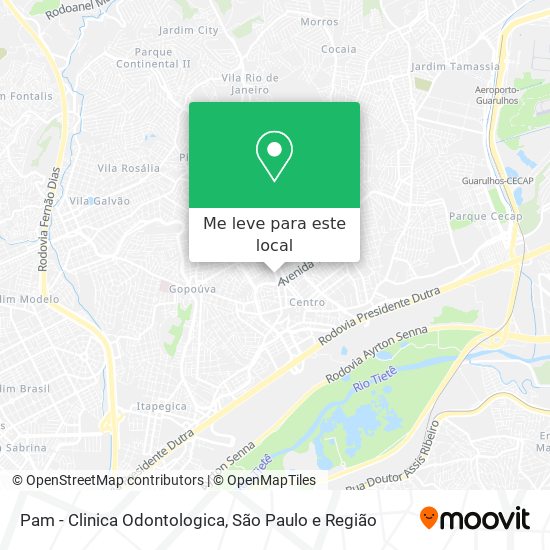 Pam - Clinica Odontologica mapa