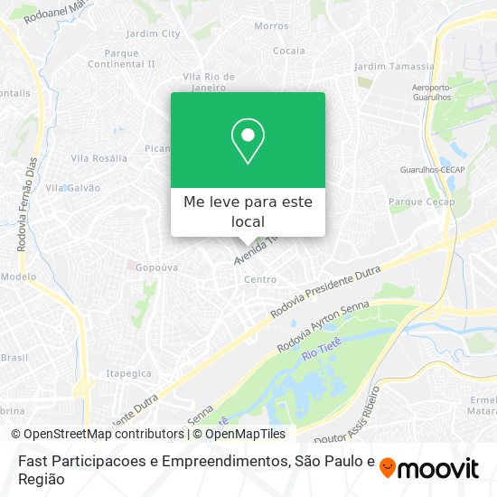 Fast Participacoes e Empreendimentos mapa