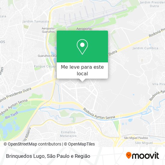 Brinquedos Lugo mapa