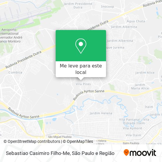 Sebastiao Casimiro Filho-Me mapa