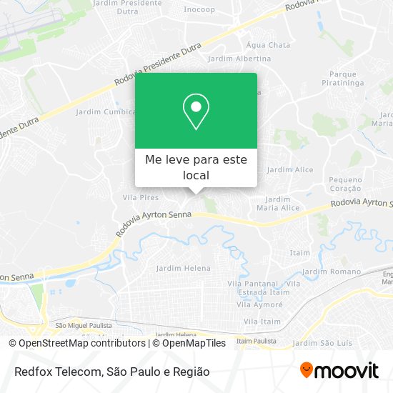 Redfox Telecom mapa
