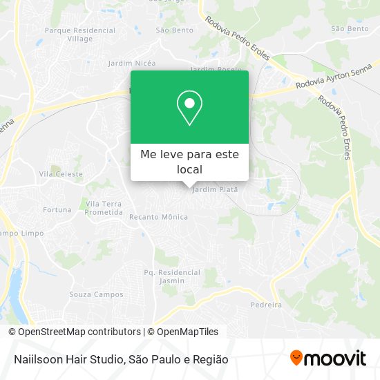 Naiilsoon Hair Studio mapa