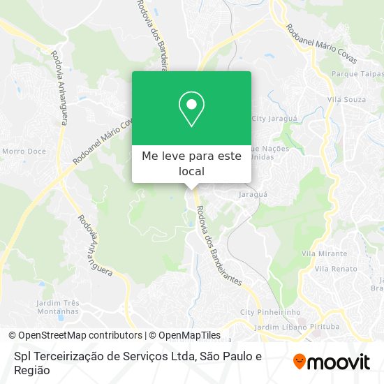 Spl Terceirização de Serviços Ltda mapa