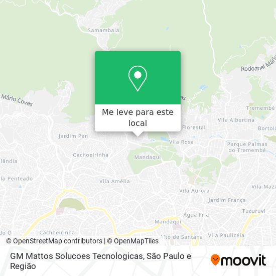 GM Mattos Solucoes Tecnologicas mapa