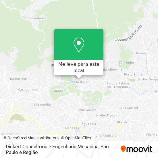 Dickert Consultoria e Engenharia Mecanica mapa