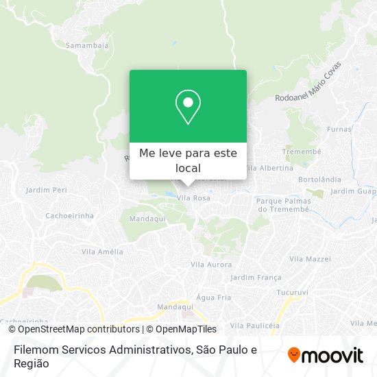 Filemom Servicos Administrativos mapa