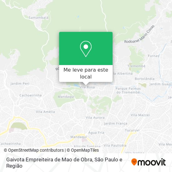 Gaivota Empreiteira de Mao de Obra mapa