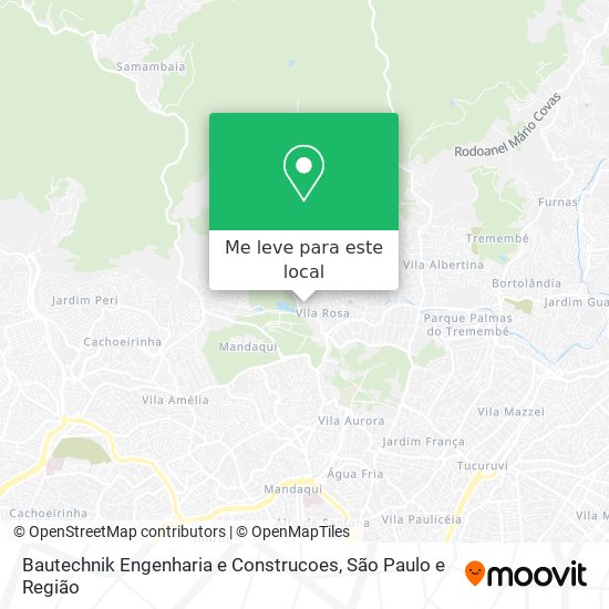 Bautechnik Engenharia e Construcoes mapa