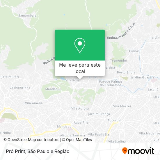 Pró Print mapa