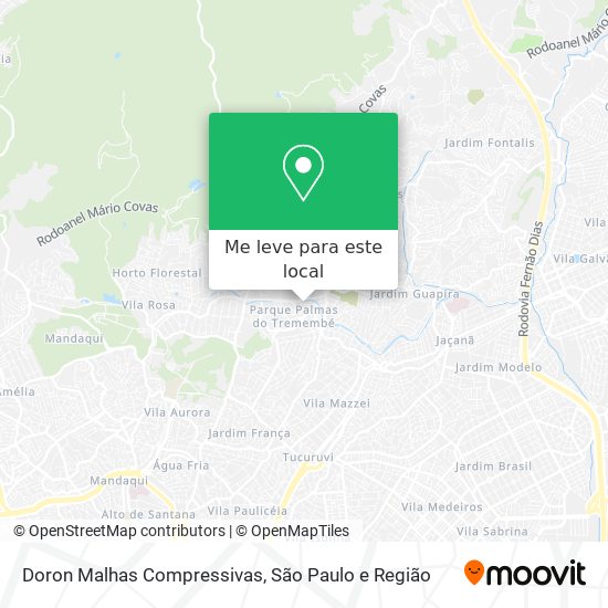 Doron Malhas Compressivas mapa