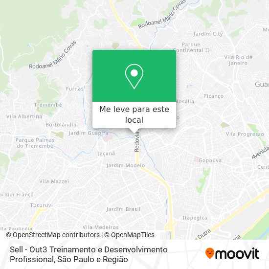 Sell - Out3 Treinamento e Desenvolvimento Profissional mapa