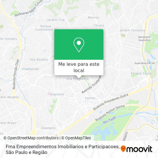 Fma Empreendimentos Imobiliarios e Participacoes mapa