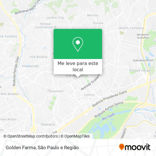 Golden Farma mapa