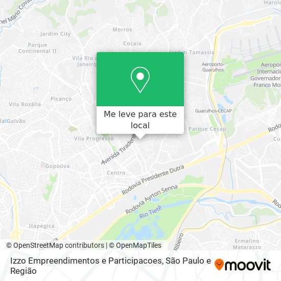 Izzo Empreendimentos e Participacoes mapa