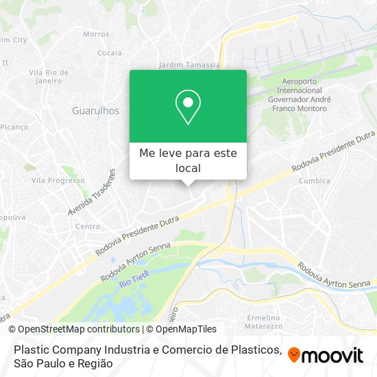 Plastic Company Industria e Comercio de Plasticos mapa