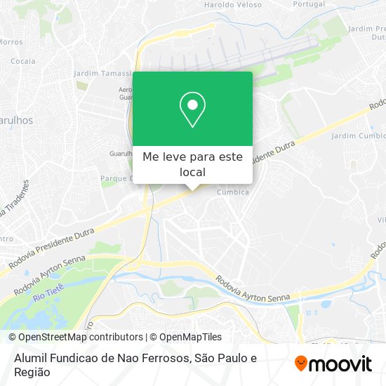 Alumil Fundicao de Nao Ferrosos mapa