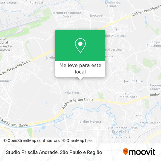 Studio Priscila Andrade mapa