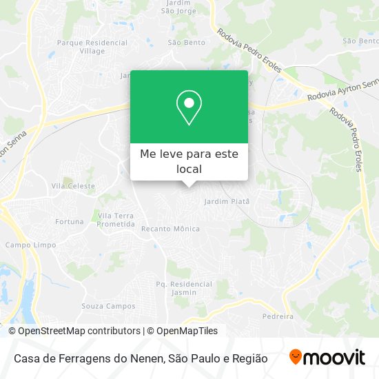 Casa de Ferragens do Nenen mapa