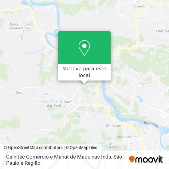 Calnitec Comercio e Manut de Maquinas Inds mapa