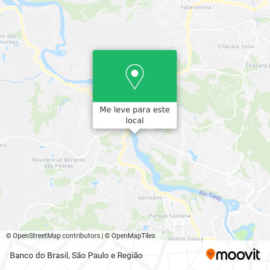 Banco do Brasil mapa