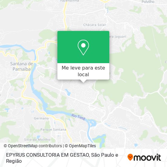 EPYRUS CONSULTORIA EM GESTAO mapa