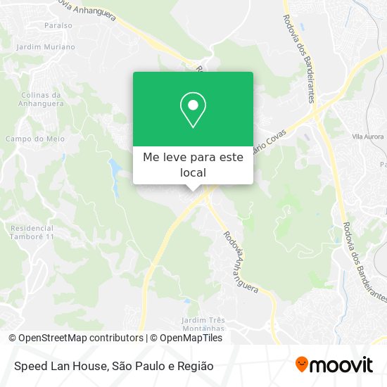 Speed Lan House mapa