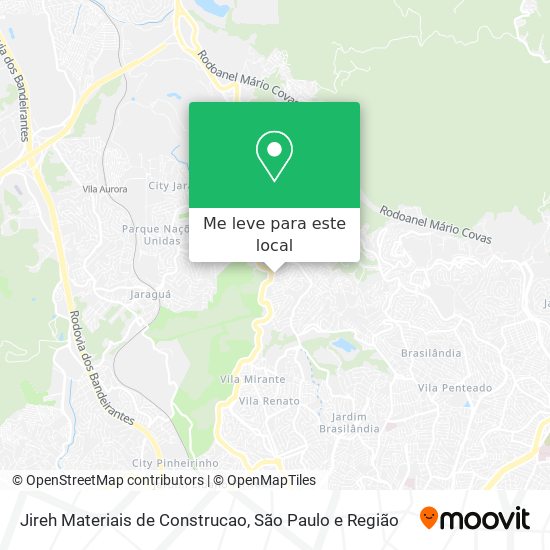 Jireh Materiais de Construcao mapa