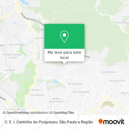 C. E. I. Cantinho do Progresso mapa